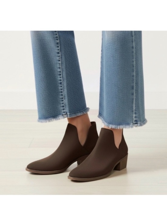Steve Madden Shoes - Steve Madden Austin Ankle Booties Shoes Size 8.5 Chocolate Brown Leather